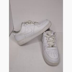 Nike Air Force 1 Low White Men’s Size 11 Leather Sneakers